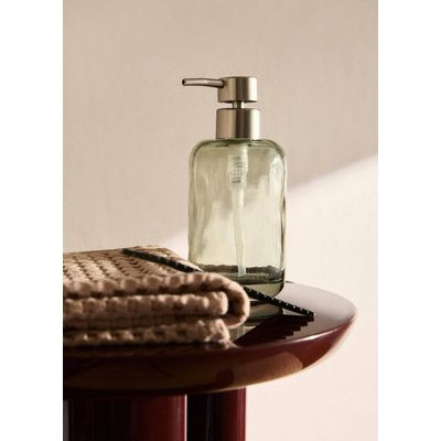 Distributeur de savon cylindrique en verre MANGO HOME
