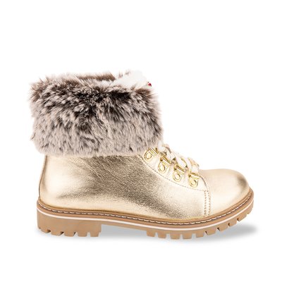 Bottines cuir montagne fourrées Lacen LES TROPEZIENNES PAR M BELARBI