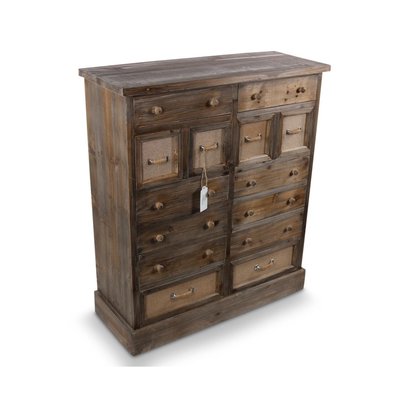 Commode Grainetier 14 Tiroirs Bois DECORATION D’AUTREFOIS