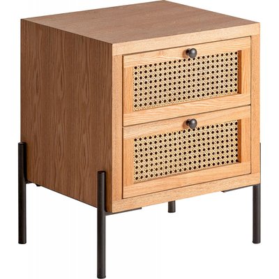 Table de chevet en rotin, Zetel RECOLLECTION