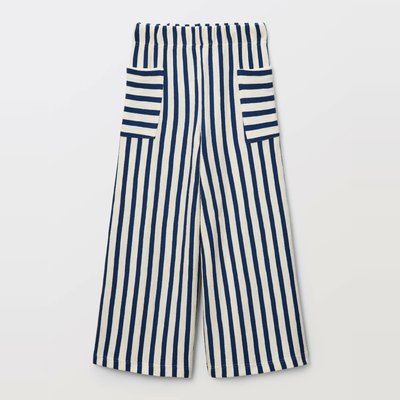 Pantalon rayé MONOPRIX
