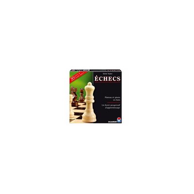 Jeu Echecs en bois Serie Noire DUJARDIN