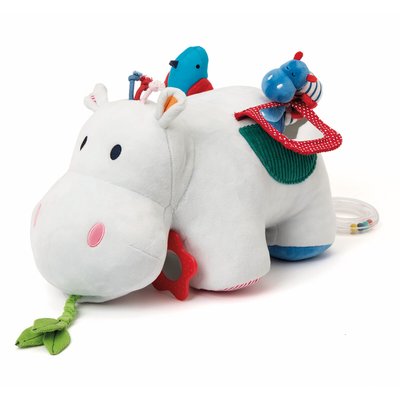 Peluche d'activités axel l'hippo OXYBUL 