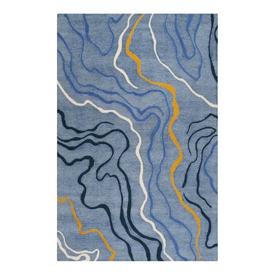 Tapis fait main motif abstrait , DRIVE ESPRIT