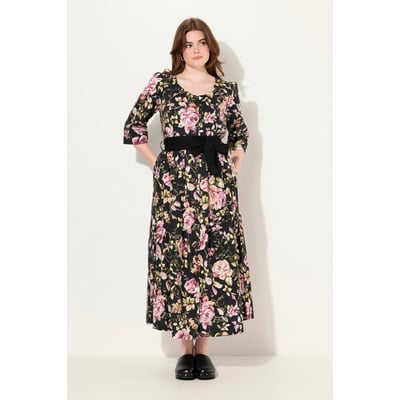 Robe maxi en lin mélangé ULLA POPKEN