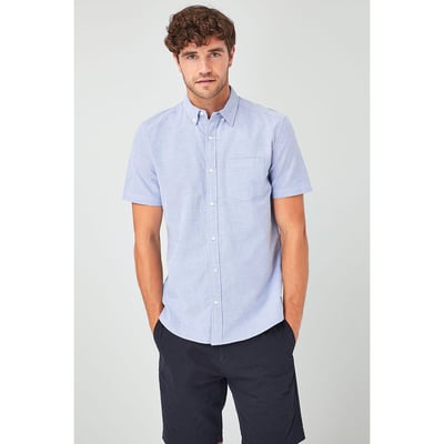 Chemise Oxford À Manches Courtes NEXT