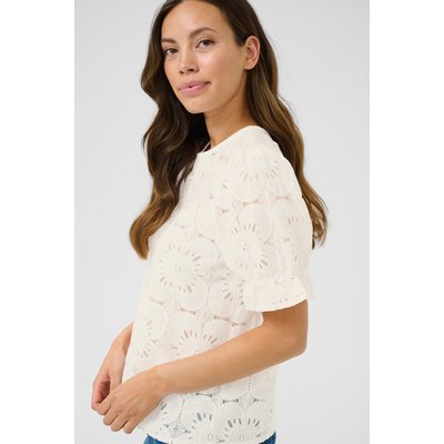 Blouse à manches courtes CRLibby CREAM