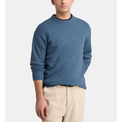 Pull leavy col rond laine mélangée GALERIES LAFAYETTE