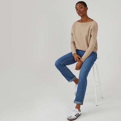 Pull long maille femme best sale