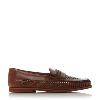 Mocassins en cuir tressé - BRIGHTON ROCK DUNE LONDON
