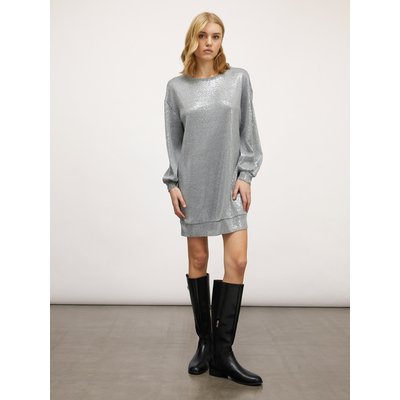 Robe en molleton effet brillant MOTIVI