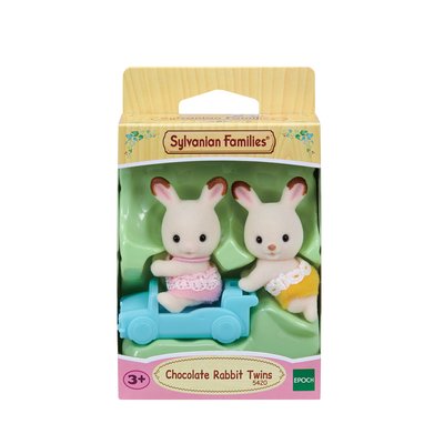 5420  Jumeaux lapins chocolat SYLVANIAN FAMILIES