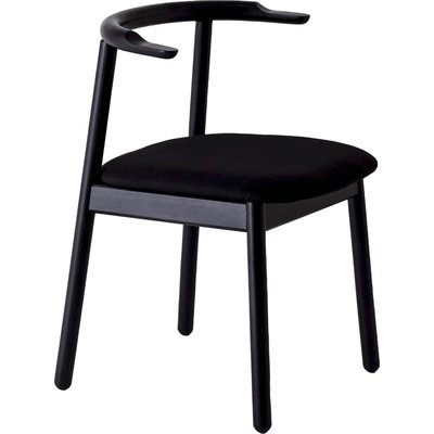 Chaise moderne en bois et tissu, Kubrik RECOLLECTION