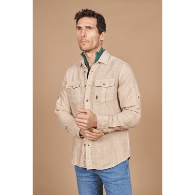 Chemise safari en lin MCS
