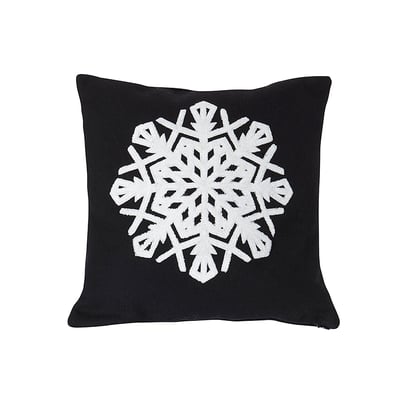 Housse de coussin décoratif en laine 40x40 NOËL SIA DECO