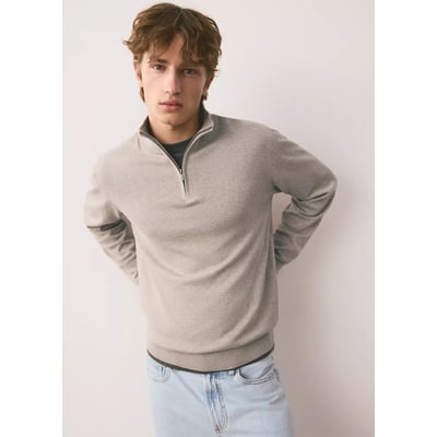 Pull col montant zip MANGO TEEN