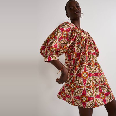Robe ample imprimée MONOPRIX