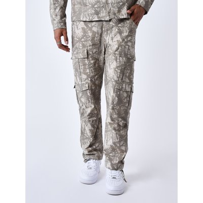 Cargo multipoches motif branchage PROJECT X