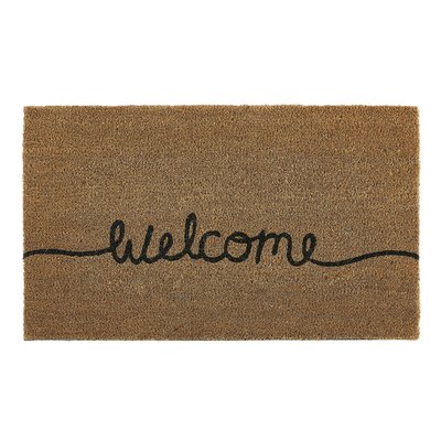 Eco 100% Natural Welcome Doormat MY MAT COIR