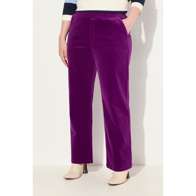 Pantalon en velours côtelé, jambe droite ULLA POPKEN