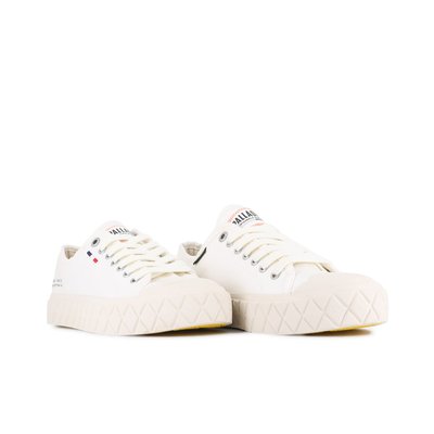 Baskets Toile PALLA ACE CVS ORG PALLADIUM