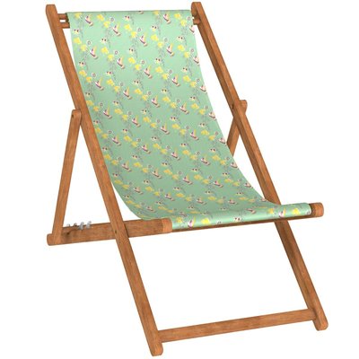 Chilienne hêtre lasuré toile outdoor COLIBRI VENT DE BOHÈME