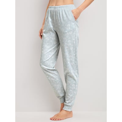 Pantalon de pyjama avec bords-côtes Coton ALPINE M&M CALIDA