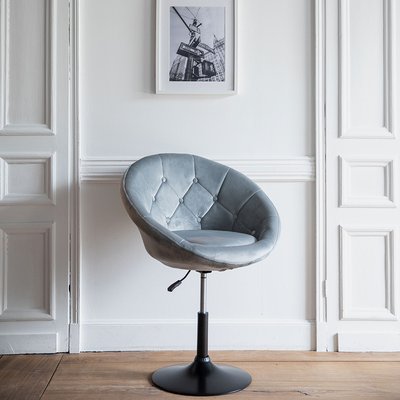 Tabouret de bar, velours, EDGAR HAPPY GARDEN