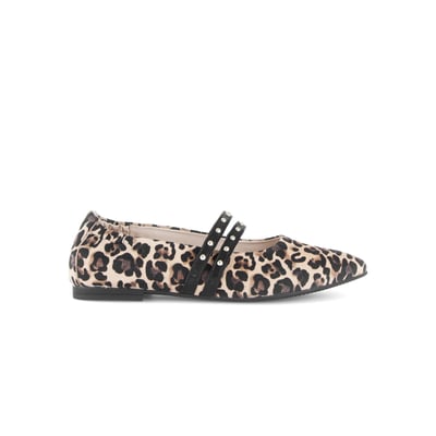 Ballerines en cuir à talon décroché GABOR