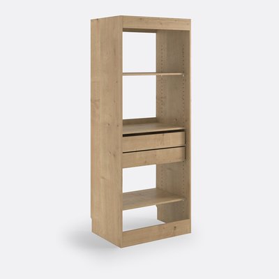 Module dressing, 3 tablettes et 2 tiroirs Build LA REDOUTE INTERIEURS