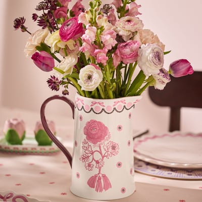 Spitalfields Silk Pitcher Jug CATH KIDSTON
