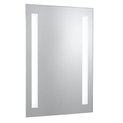 Illuminated Bathroom Mirror with Shaving Socket SO'HOME