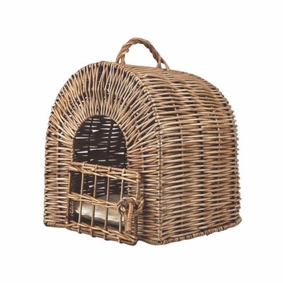 Cage pour chien en osier EGMONT TOYS
