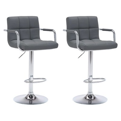 Lot de 2 tabourets de bar, MIKE HAPPY GARDEN