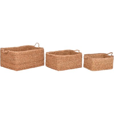 Panier en fibre naturelle, élégant RECOLLECTION
