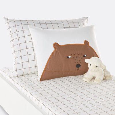 Anatole Bear 100% Cotton Pillowcase LA REDOUTE INTERIEURS