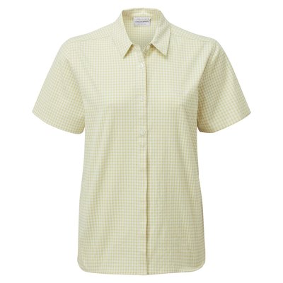 Chemise a carreaux jaune femme La Redoute