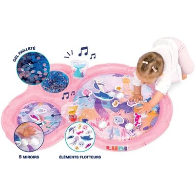 Tapis d'eau Sirène LUDIMOUSSE