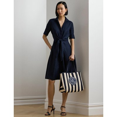 Gestreepte draagtas EMERIE LAUREN RALPH LAUREN