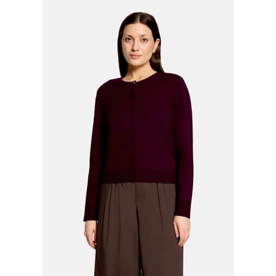 Cardigan en fine maille à encolure ronde CARTOON