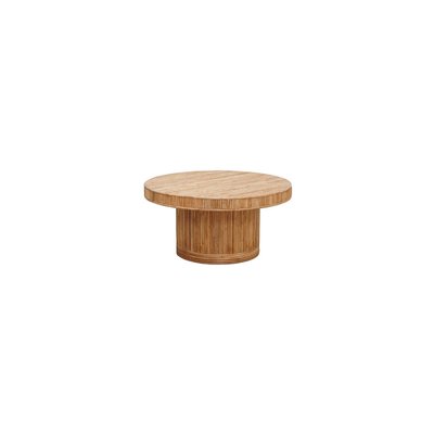 Table basse ronde en rotin BARBADE CHEHOMA