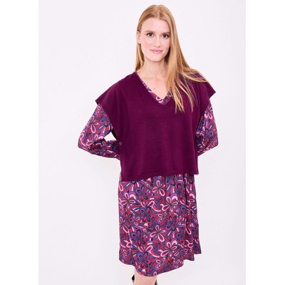 Pull maille sans manche SATINKA LA FIANCÉE