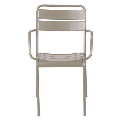 Chaise accoudoirs extérieur métal  OPUS ZAGO