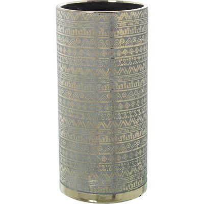 Vase en céramique, motifs dorés RECOLLECTION