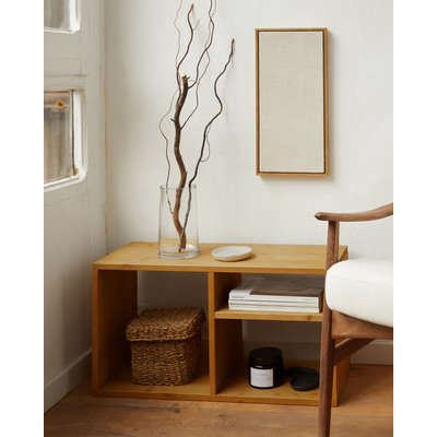 Table d’appoint étagère en bois, Cira HANNUN
