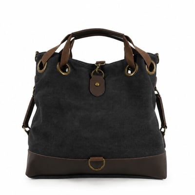 Sac à main en toile et cuir PINIPEL OH MY BAG