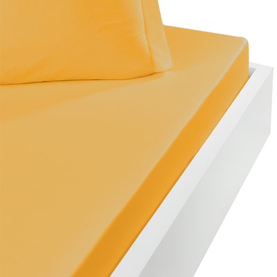 Drap housse en percale lavée bonnet 30 cm HOME WASHED SENSEI MAISON