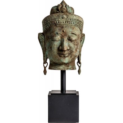 Statue en bois tropical, buste Thailandesa RECOLLECTION
