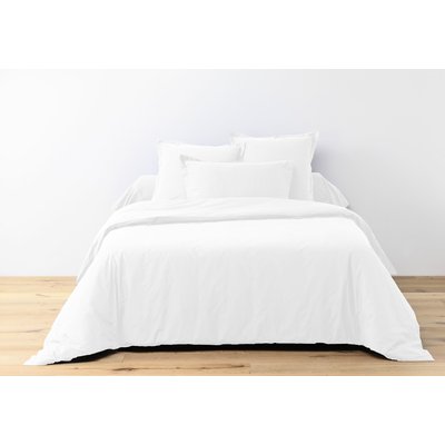 Parure de draps plat coton unie ATELIER DU COTON