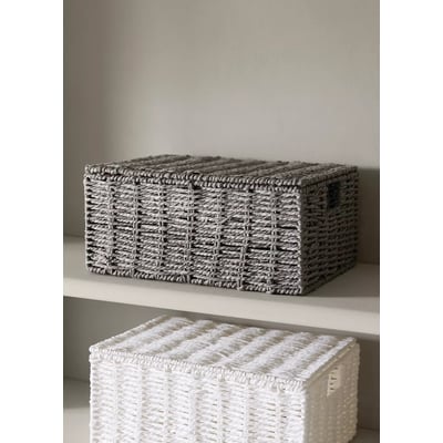 Boîte en papier tressé, taille moyenne MANGO HOME